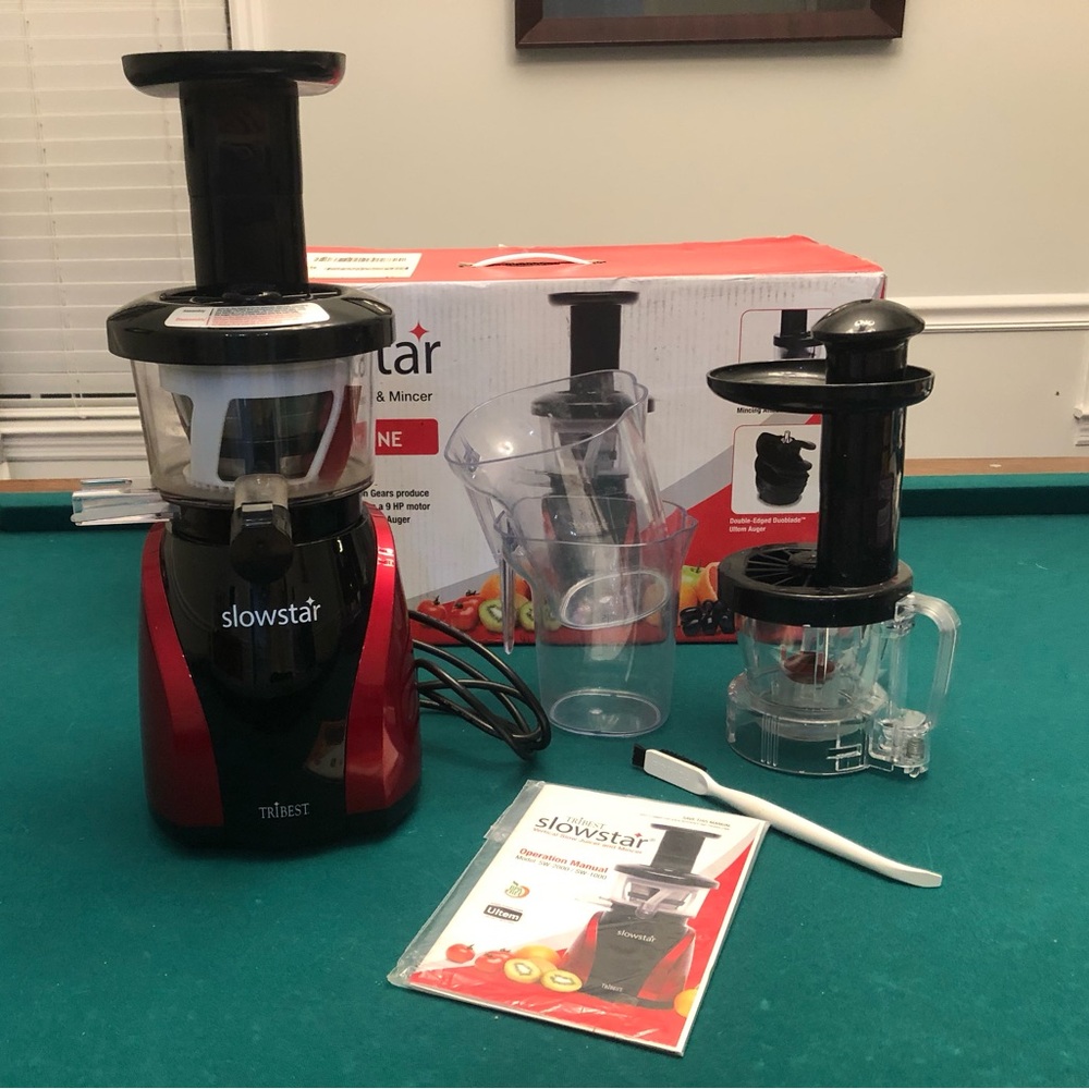 Slowstar Juicer Red / 2-1 machine